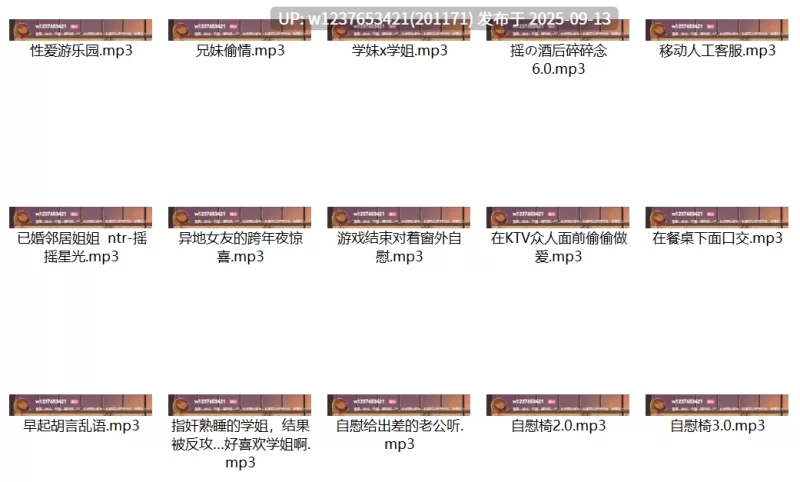 ASMR 摇摇星光中文音声67部合集[1.17G]【1+1.17G】