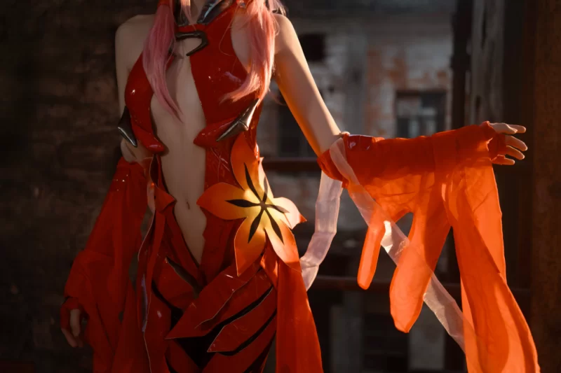 Cosplay 樱桃喵_罪恶王冠 楪祈 [48P+3V]【48P+3V+1g】