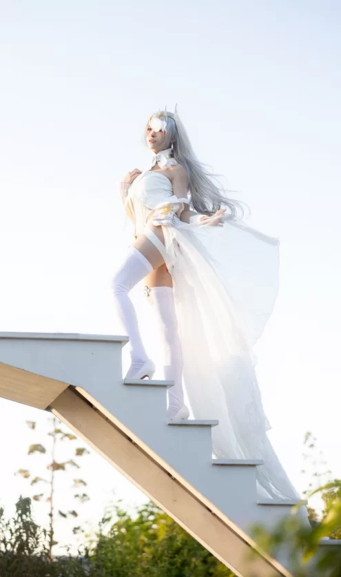 Cosplay 琪七7ki_碧蓝 埃姆登 [37P]【37P+400m】