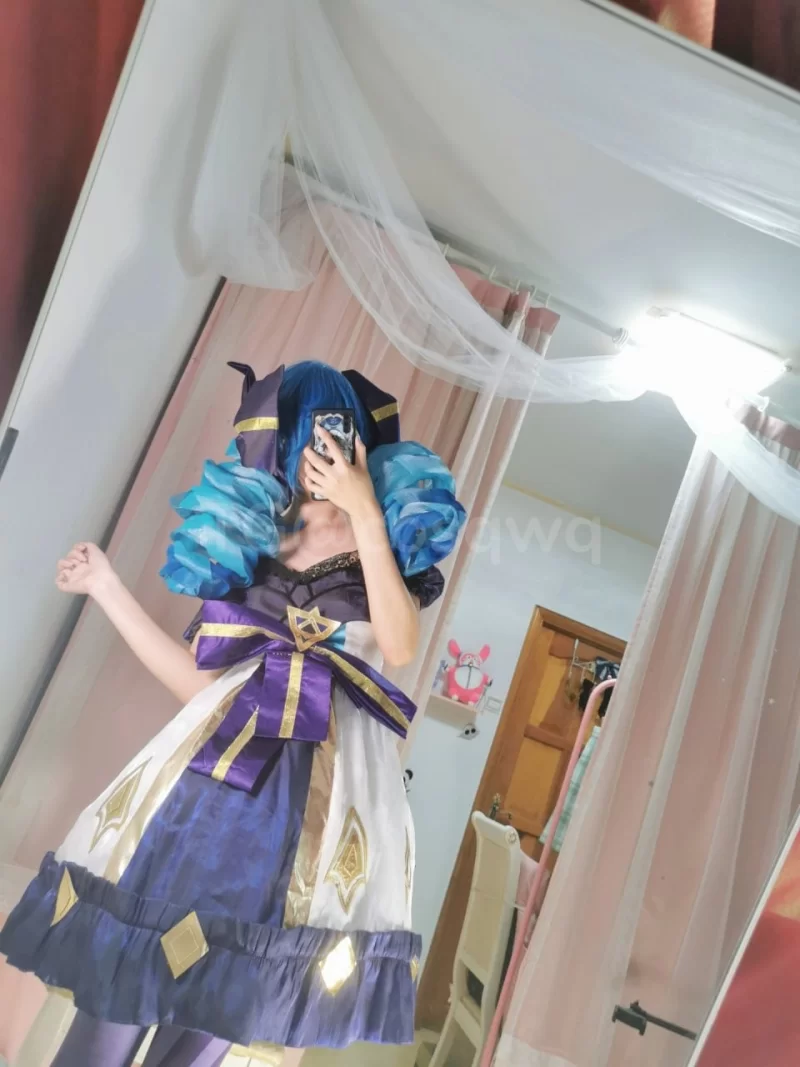 福利姬 沐沐酱 格温cos Gwen - League of Legends【5v+1.2g】