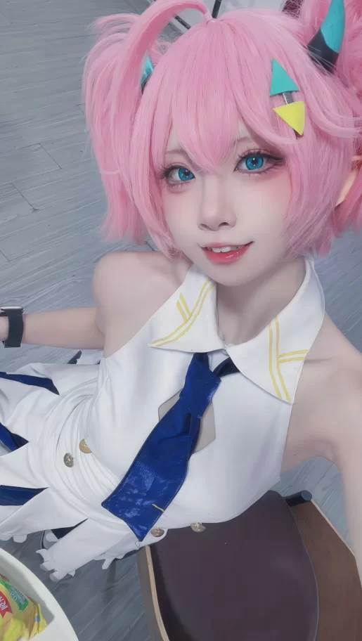 Cosplay 纸悦Etsuko_碧蓝 桃香 [54P]【54P+550m】