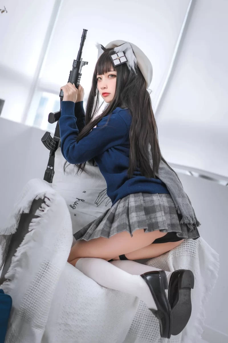 国产coser 二佐Nisa – 少女前线 95式JK【13p+195m】