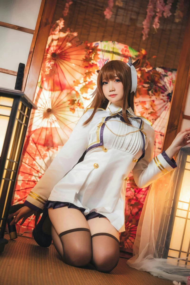 国产模特 焖焖碳 NO.044 碧蓝航线 樫野 [30P-563MB]【30P+563MB】
