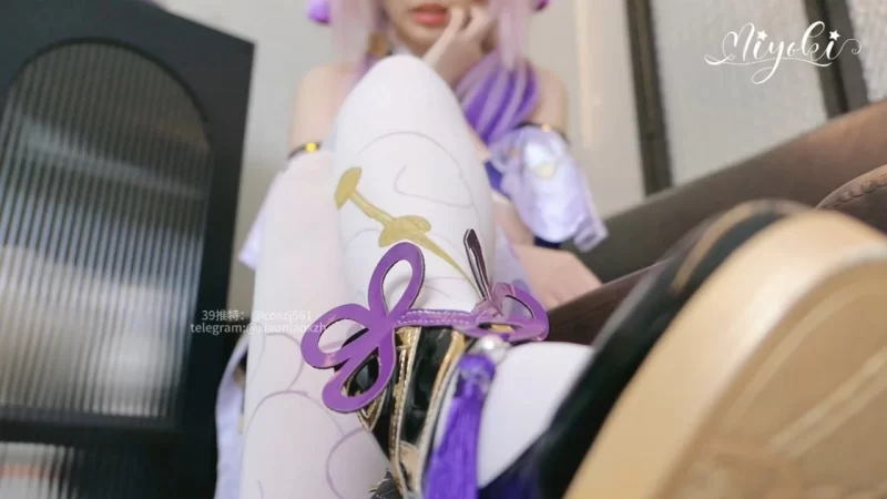 福利姬 铃木美咲 x MN 符玄双人 法眼无憾 符玄cos Fu xuan - Honkai: Star Rail【1v+1.5g】