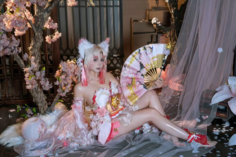 Cosplay 七月喵子 Vol.048 胡桃 [50P-621M][百度网盘]【50P+621M】