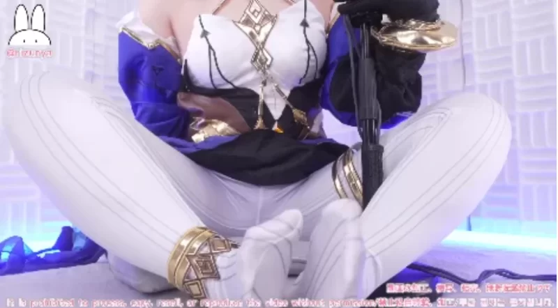 ASMR [実写コスプレASMR]原ネ申レ◯ラのコスプレで今日だけ.【1+1.6G】
