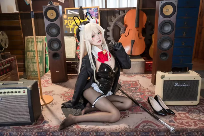 国产coser 九柒喵 - 笑面兔女郎【36P+224M】