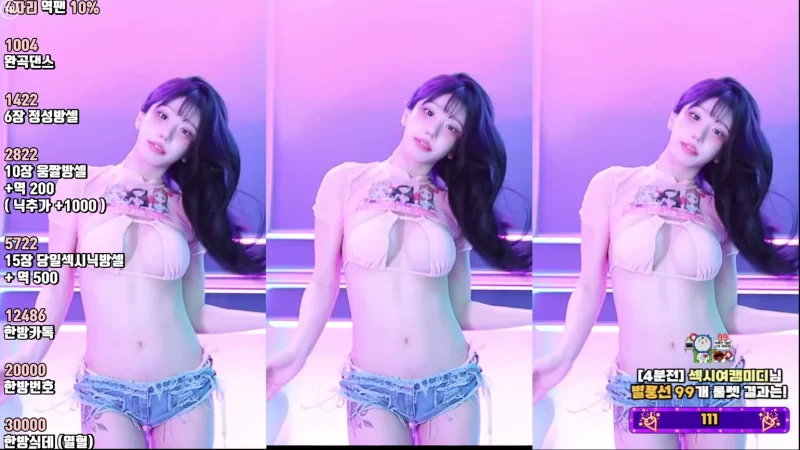 日韩主播 [自录]韩国美女主播BJ 미디米蒂 近期热舞合集【10v+2.1g】