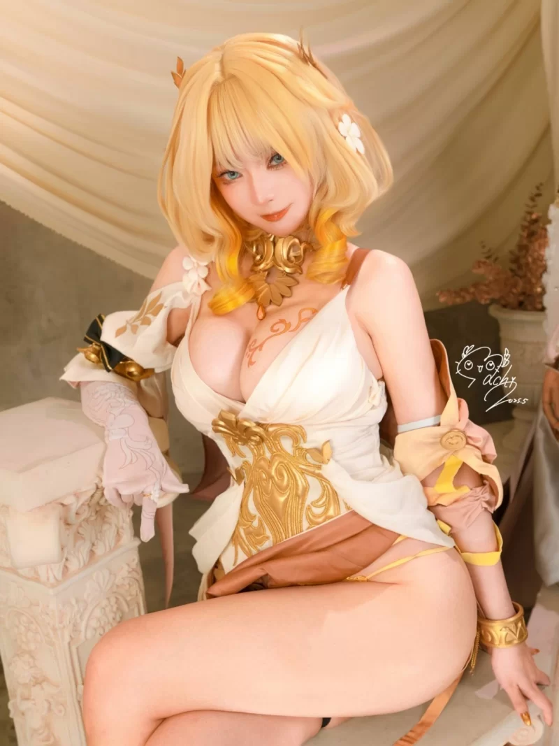 国产coser #Machi馬吉_Aglaea [106P-173MB]【106P+173M】