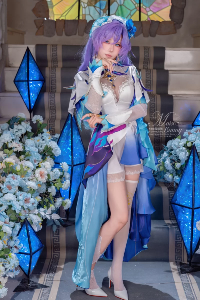 国产coser Yiko湿润兔 25.09月作品 鸣潮 坎特蕾拉【114p3v+2.5G】