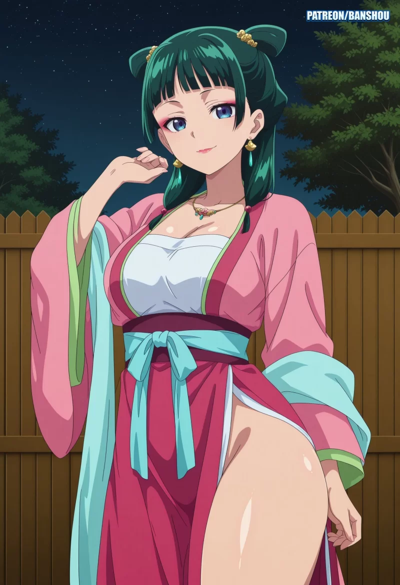 动漫 [Banshou] Maomao (The Apothecary Diaries)[AI Generated](薬屋のひとりご【79p+51.1mb】