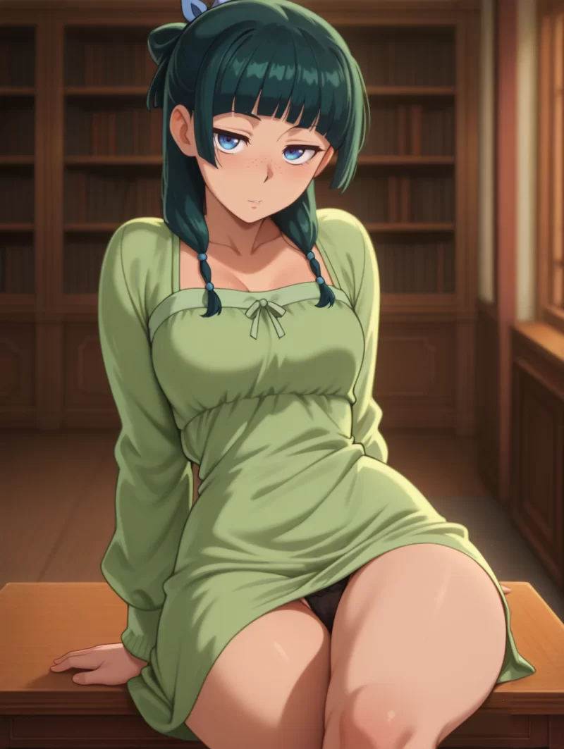 动漫 Maomao  (The Apothecary Diaries) [Dax AI] [ai generated]【56p+74b】