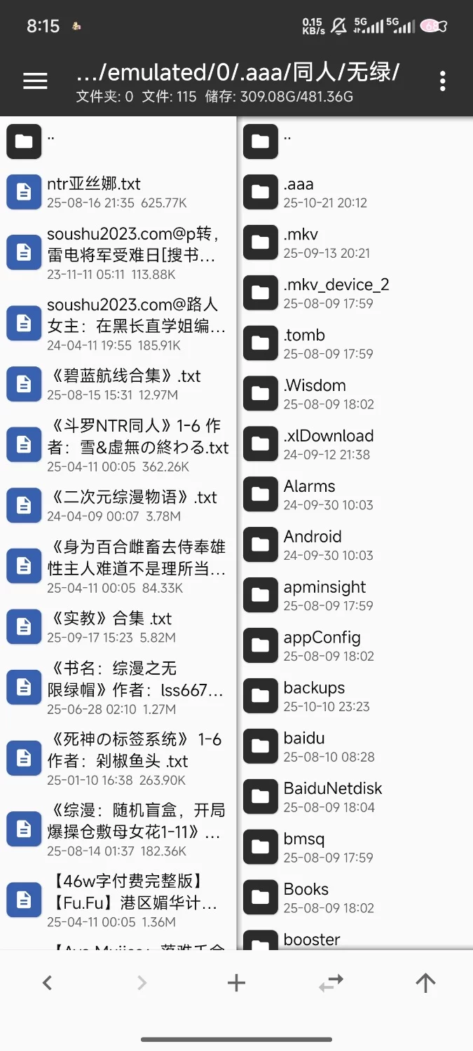 合集 小说合集1【+1G】