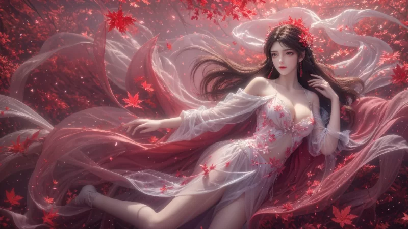 唯美 完美世界-火灵儿（唯美电脑壁纸）【34P+540m】