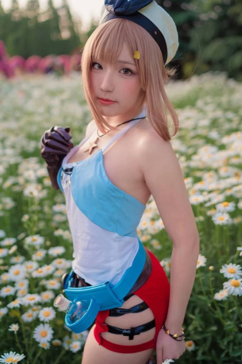 国产coser 弥美Mime 莱莎的錬金工房 [34P-138MB]【34P+138M】