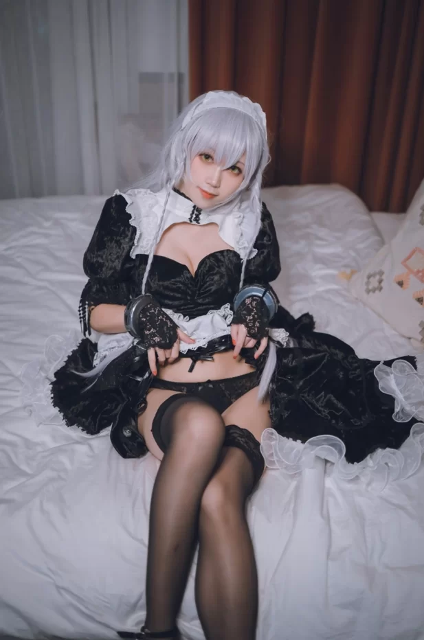 国产coser 流年不停w - 碧蓝航线 赫敏 32P-246M【32P+246M】