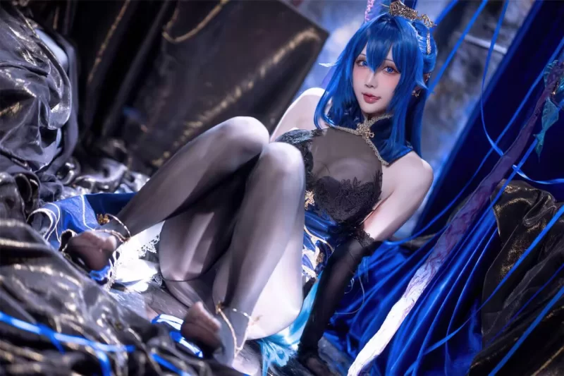 国产coser [COSPLAY] 星之迟迟 - 碧蓝航线 新泽西【52P+400M】