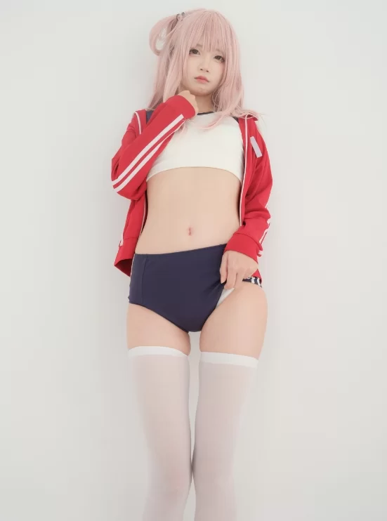 国产coser 五更百鬼 - 舰长 体操服 猫耳【25P+152M】