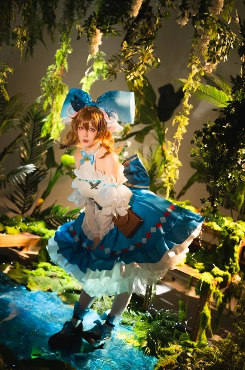 国产coser 星之迟迟 - 2025年5月计划A 明日方舟-艾雅法拉 34P-232M【34P+232M】