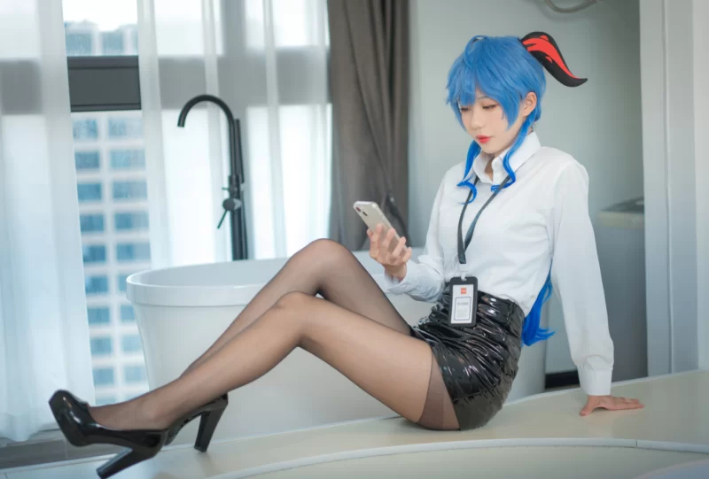 Cosplay 影子喵Ghost_雷电将军OL&甘雨OL [70P]【70P+900m】