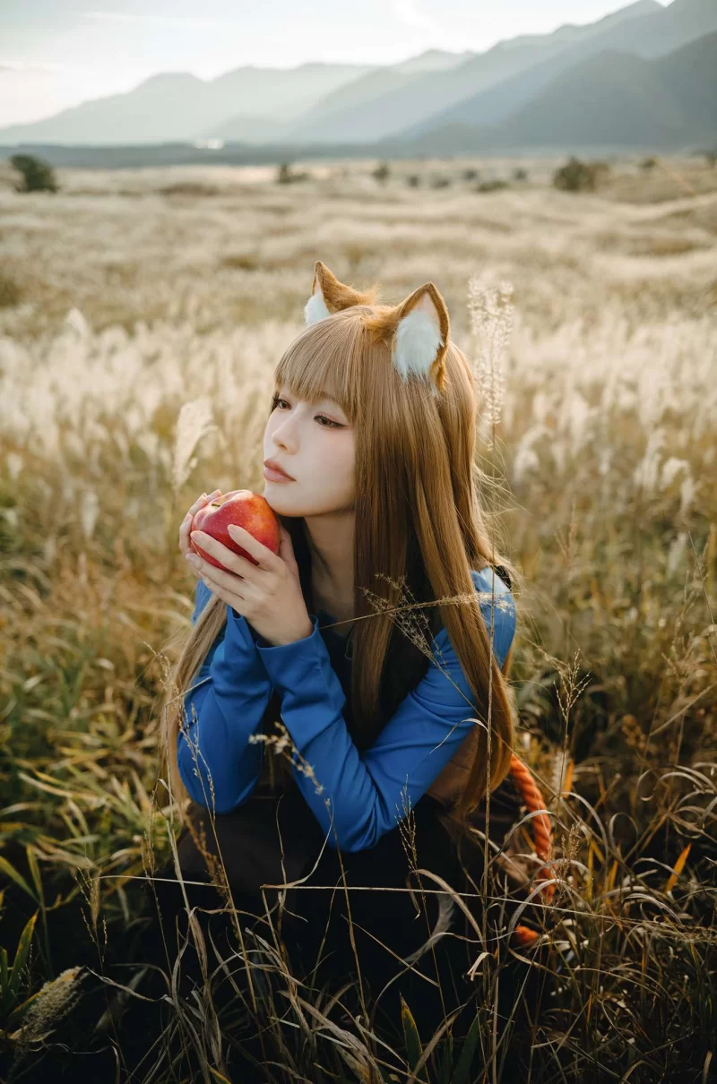 Cosplay ElyEE子 Vol.159 Soft Glow 狼與暖陽 [52P1V-190MB][百度网盘]【52P1V+190M】