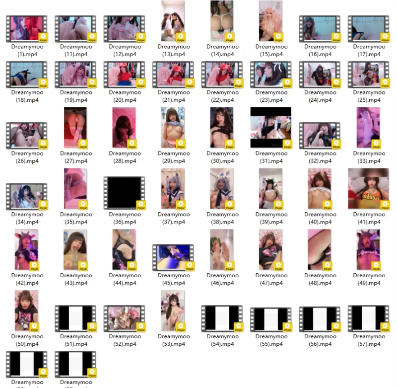 高颜值 极品高颜值猫娘Dreamymoo各种风格视图合集【50v86p+4.82G】