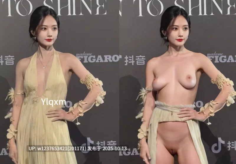 自拍 明星美女AI脱衣系列：李一桐+关晓彤【1+1.7g】