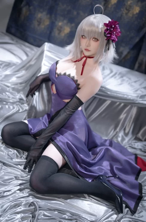 国产coser 星之迟迟 - 2025年5月计划B Fgo-贞德alter 33P-171M【33P+171M】