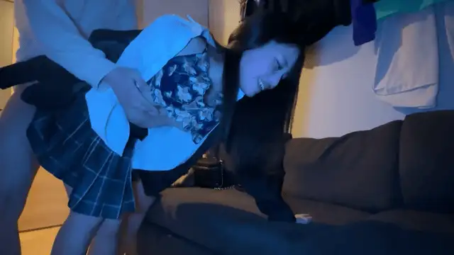 高颜值 制服美少女下课后啪啪啪内射嗲嗲呻吟，肤白貌美 白虎嫩穴【3V+5.4G】