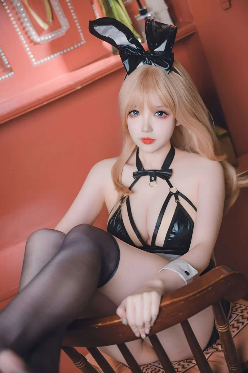 Cosplay 雪晴Astra Vol.086 金发兔女郎[73P1V-1.47G][百度网盘]【73P1V+1.47G】