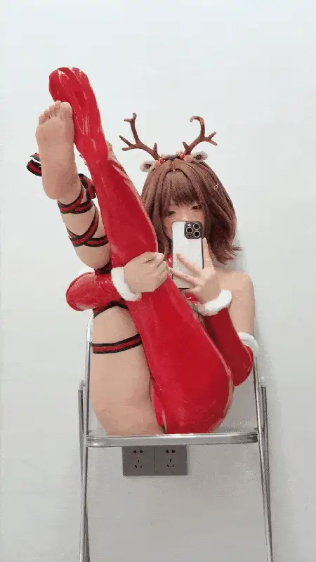 美腿/足控 Bangni邦尼_圣诞小鹿 [91P+7V]【91P+7V+1.6g】