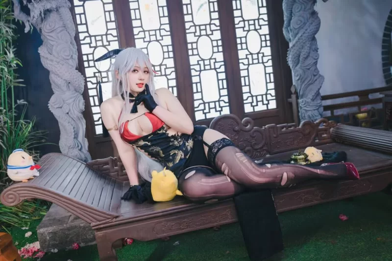 国产coser Zaya秋 - 碧蓝航线 埃吉尔【62P+1G】