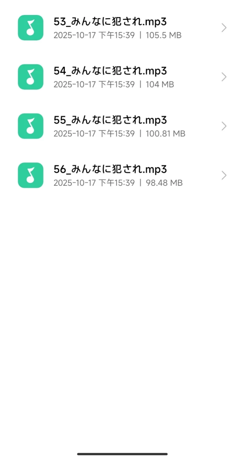 ASMR [28時間]もっと!犯されASMR【56+2.8G】