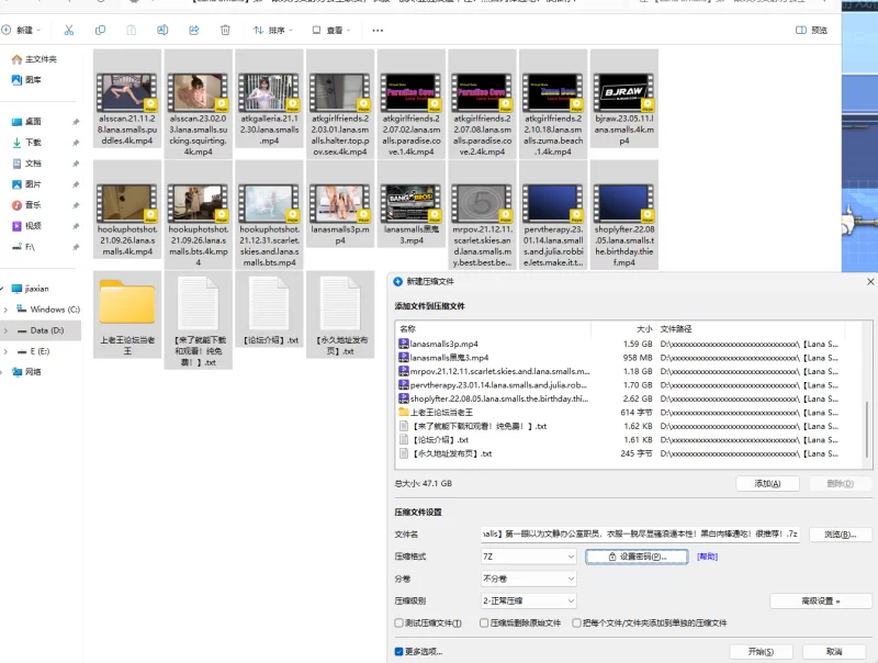 高颜值 [Lana Smalls][4k]合集整理【16v+47.1G】