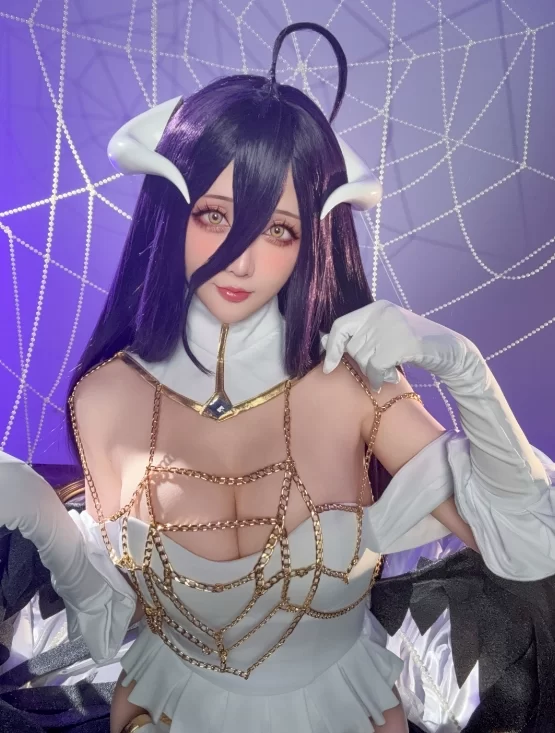 国产coser 星之迟迟 - 2025年5月计划D Overlord-雅儿贝德 39P-203M【39P+203M】