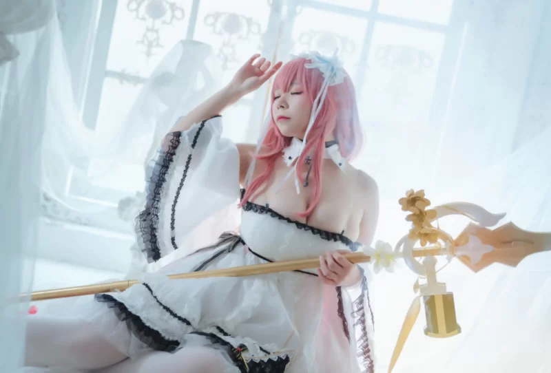 Cosplay 无颜小天使wy_碧蓝 英仙座 [27P]【27P+350m】