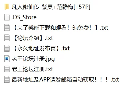 有撸点 凡人修仙传-紫灵+范静梅【157P+1.01G】