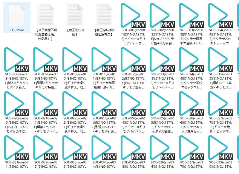 合集 黑暗帝国S1作品ONED系列大合集-ONED001-ONED050【46V+64G】