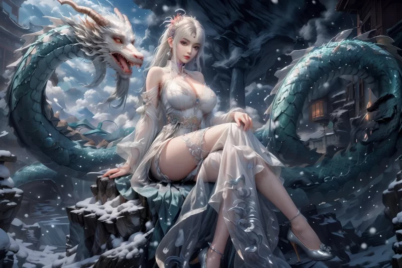 动漫 斗破苍穹-小医仙-雪地游龙,斗破苍穹-云韵-皮衣,火影忍者-皮衣雏田【1+1.2G】