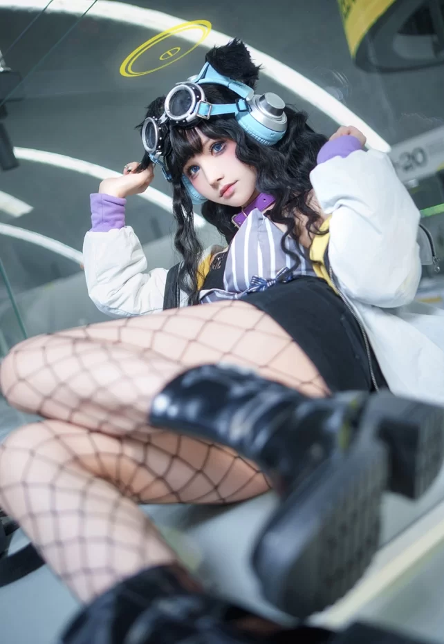 国产coser 一千只猫薄禾 - 蔚蓝档案 猫冢响 18P-191M【18P+191M】