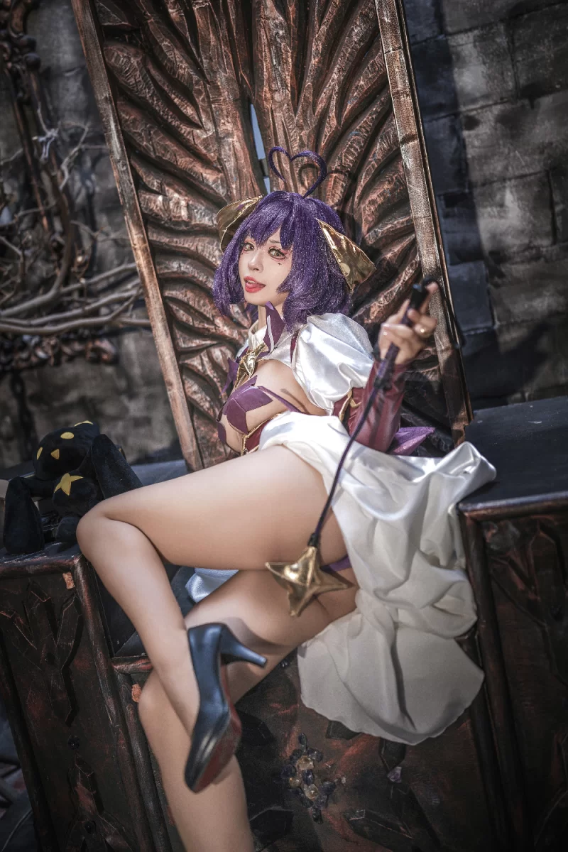 国产coser 小和甜酒 NO.019 &橙风千雅 - 柊舞缇娜 爱丽丝 魔法少女双人【55p7v+439M】