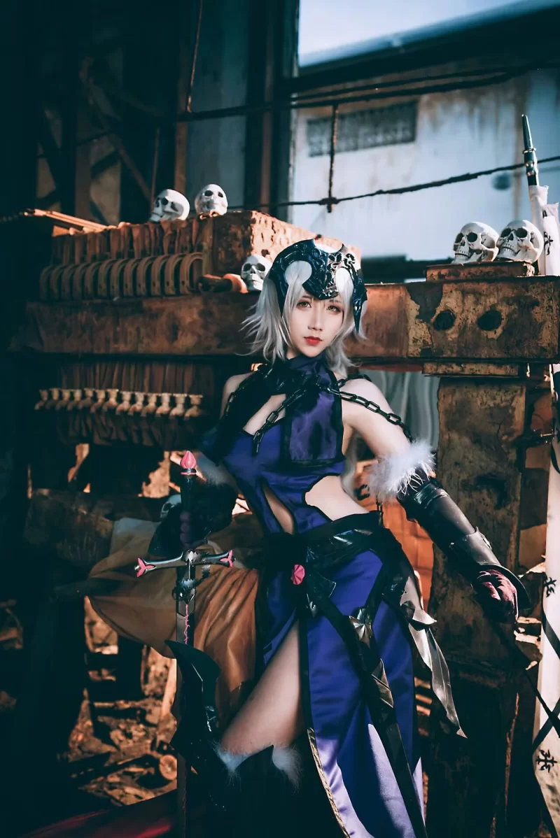 国产coser 九曲Jean - 贞德【20P+139M】