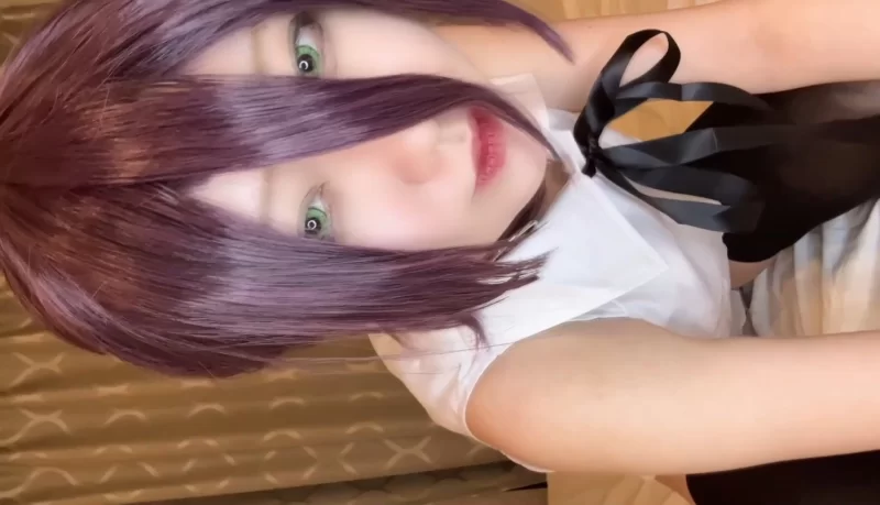 Cosplay [fc4755673〗约啪172cm的漂亮女孩COS蕾塞电锯人来一发性爱无【1v+6.8G】