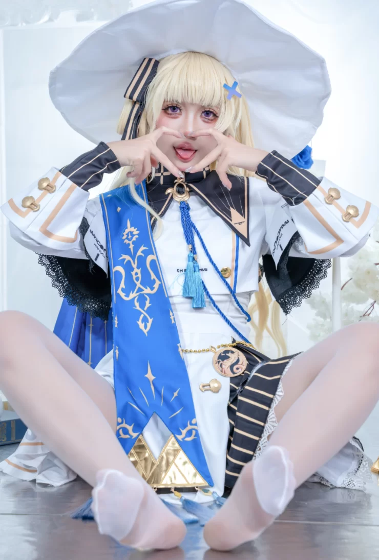 Cosplay [COSPLAY/带视频] [PoppaChan]-鸣潮菲比啾比 [109p 11v] [1.4G]【109p11v+1.4g】