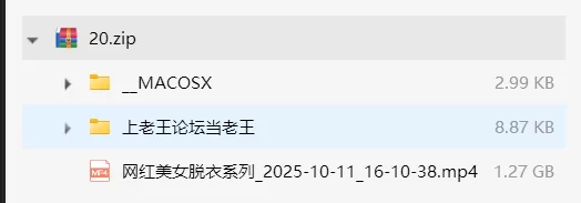 其他 [AI脱衣]网红美女脱衣系列【1V+1.27G】