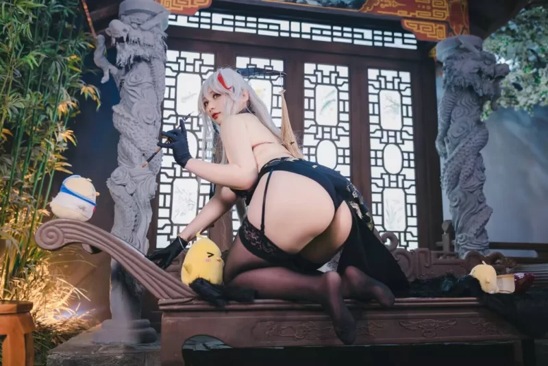 国产coser Zaya秋 - 碧蓝航线 埃吉尔【62P+1G】