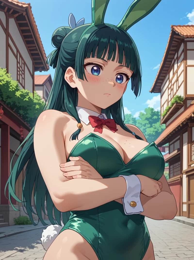 动漫 creatai Maomao 猫猫 (バニー) (Patreon) [AI Generated]【66p+116mb】