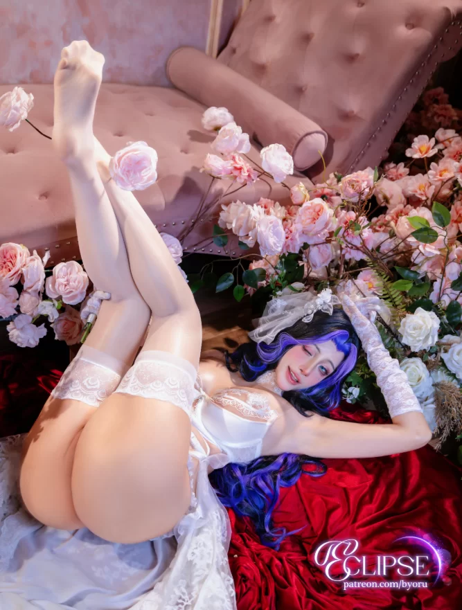 国产模特 Byoru 09月作品 棕色尘埃-伊柯利普斯婚纱【61P28V+4G】