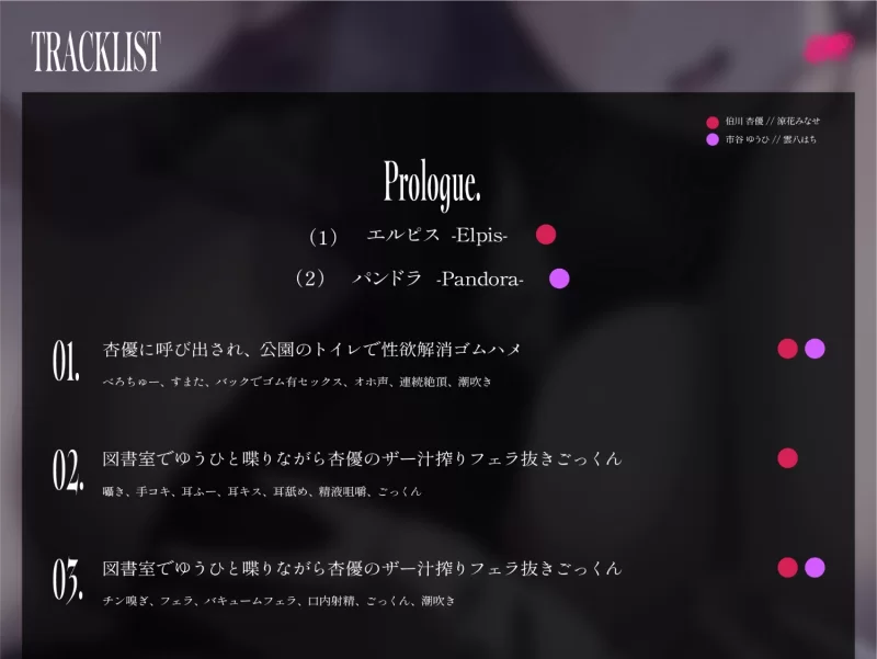 ASMR [简体中文版]与关心朋友的刀子嘴学妹及其挚友、三人一起沦陷于肉欲【10V+300M】