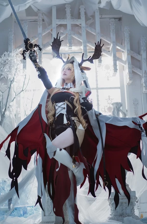 国产coser 一千只猫薄禾 - 烛骑士 薇薇安娜 12P-124M【12P+124M】